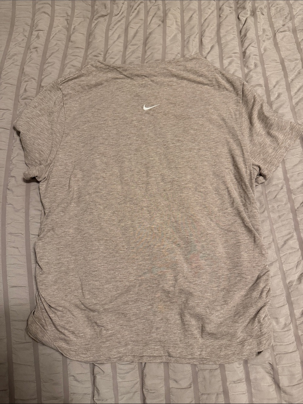 Nike womens Light brown chill mock tshirt